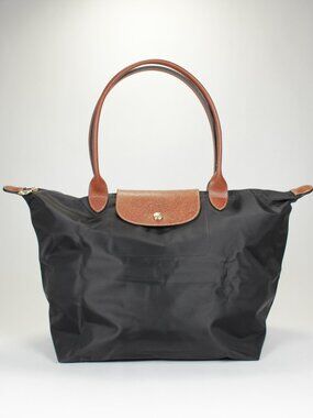 Longchamp Le Pliage Original LARGE Nylon Tote Bag - NEW - L - Black